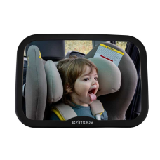 Ezimoov - EZI Mirror Square - Miroir de Voiture Réglable 360°